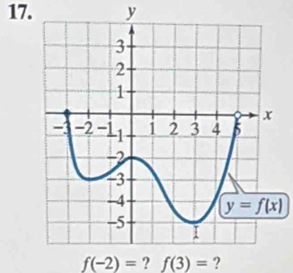 f(-2)= ? f(3)= ?