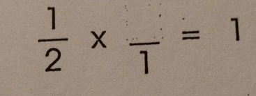  1/2 * frac 1=1