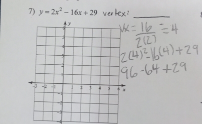 y=2x^2-16x+29 vertex:_