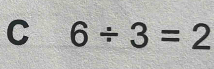 6/ 3=2