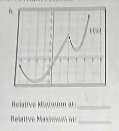 Relative Minimum t_ 
Relative M aximum _