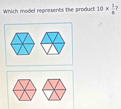 Which model represents the product 10*  1/6  7