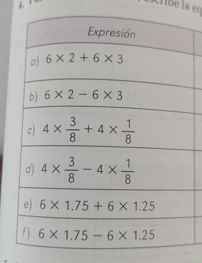 escribe la eq