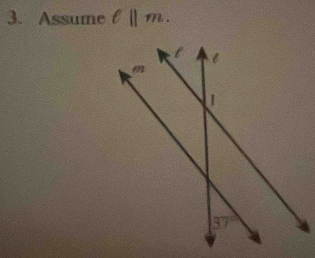 Assume l || m.