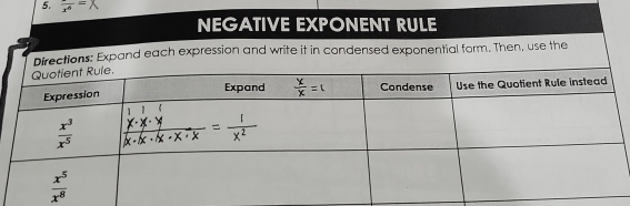 frac x^6=