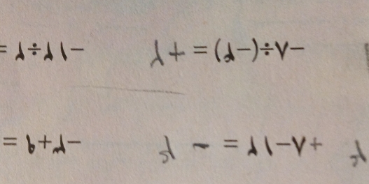 +lambda -1r= + ^circ 
-r^2+9=
-lambda / (-r)=
-1 r/ r=