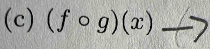 (fcirc g)(x)  12/4  +7