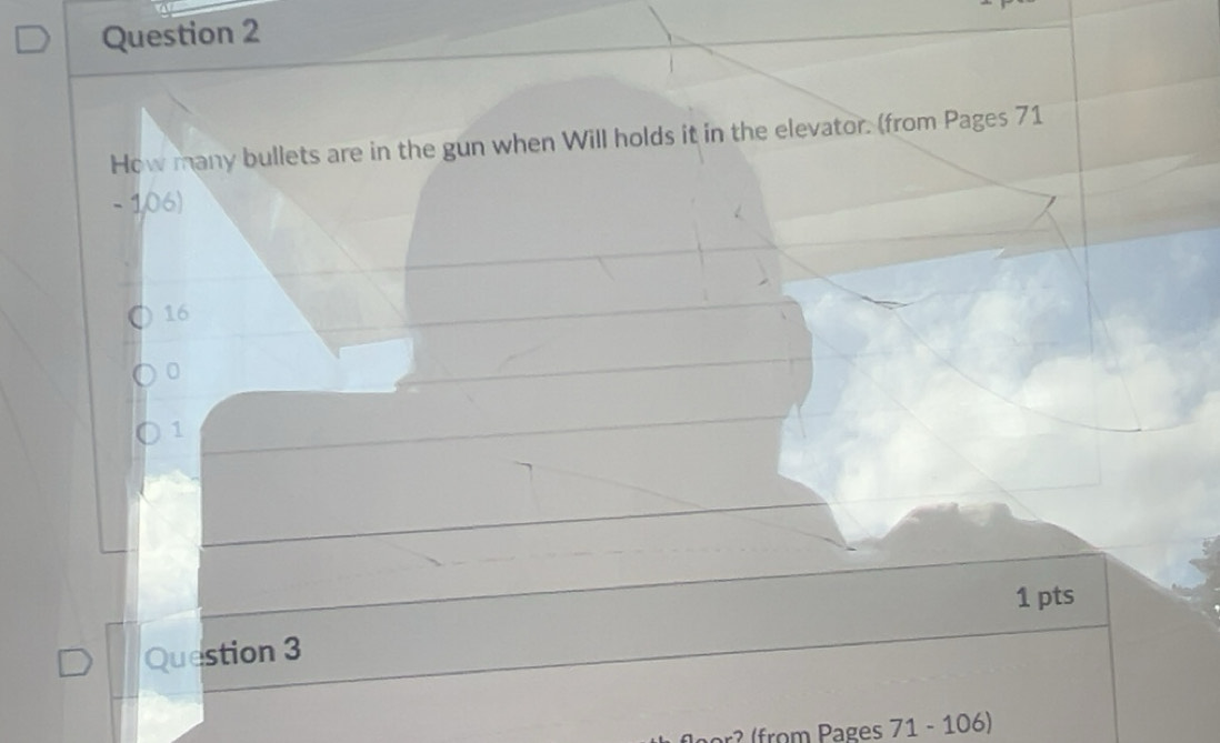 Solved: How many bullets are in the gun when Will holds it in the ...