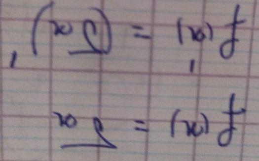 1 f(x)=f(x)
f(x)= 1/6 