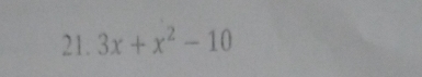 3x+x^2-10