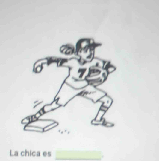 La chica es