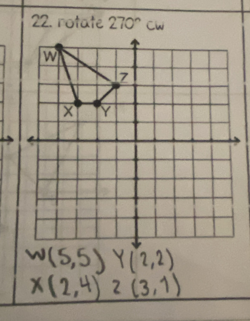 rotate 270° Cw