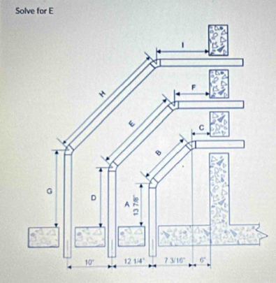 Solve for E