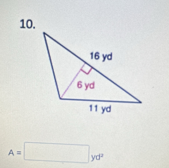 A=□ yd^2