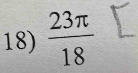  23π /18 