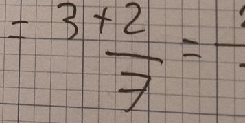 =3+ 2/7 =frac frac 