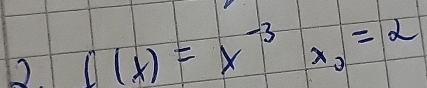 l(x)=x^(-3)x_0=2