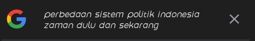 perbedaan sistem politik indonesia 
zaman dulu dan sekarang