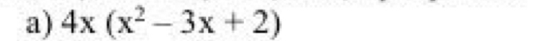 4x(x^2-3x+2)