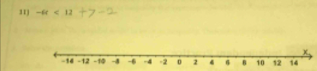 11J -6t<12</tex>