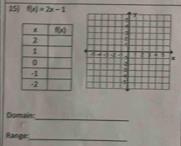 f(x)=2x-1
_
Domain:
Range:_