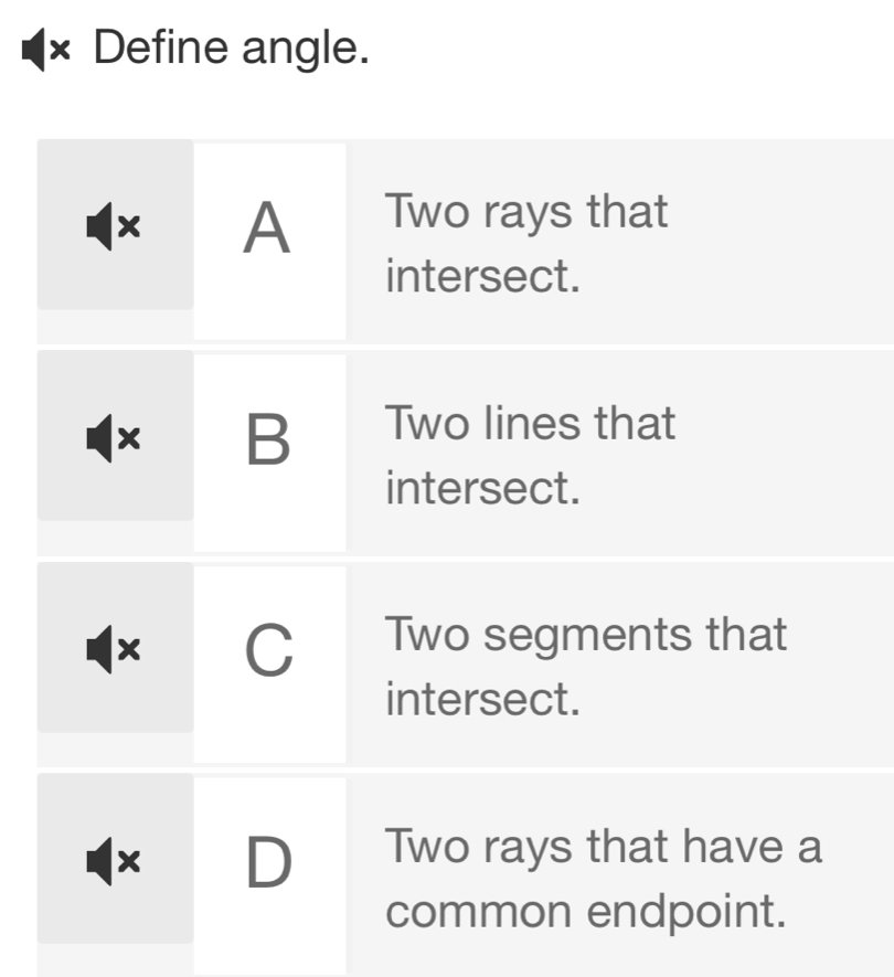 Define angle.