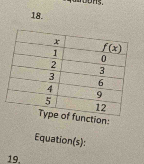 ations.
18.
ction:
Equation(s):
19.