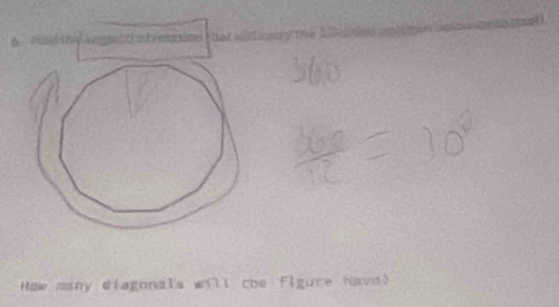 How many diagonals will the figure hava?