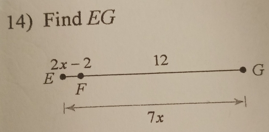 Find EG
G