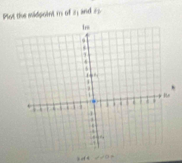 Plot the midpoint i of 3; and 82