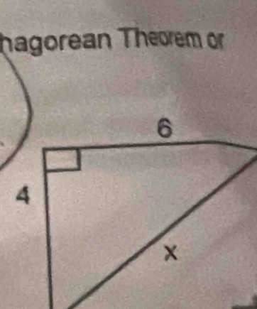 hagorean Theorem or