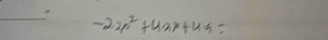 -2x^2+42x+45=