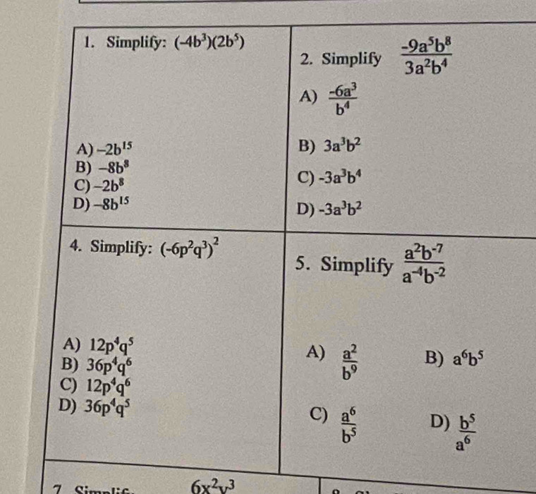 Simn
6x^2y^3