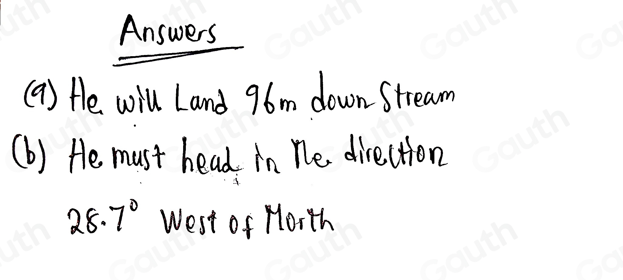 Solved: A canoeist wishes to cross a 200 m river to get to a campsite ...
