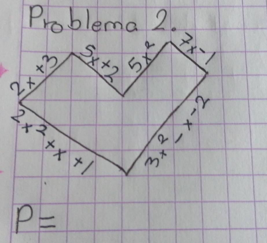 Problema 2.
P=