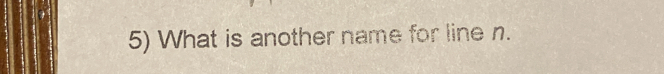 What is another name for line n.