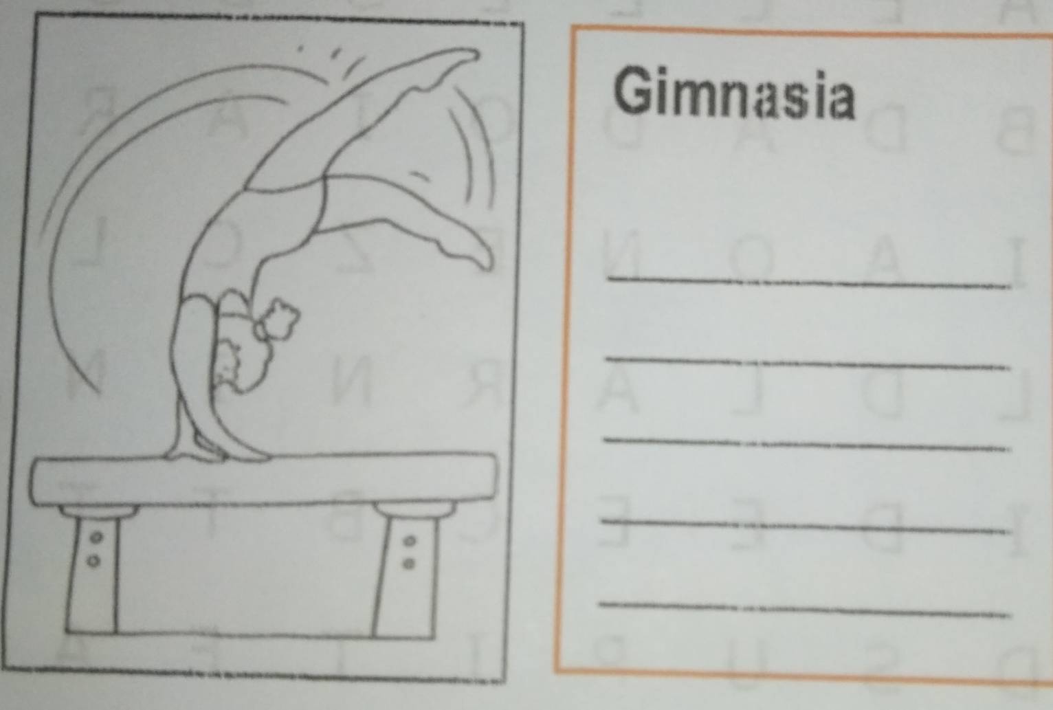 Gimnasia 
_ 
_ 
_ 
_ 
_