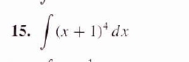 ∈t (x+1)^4dx