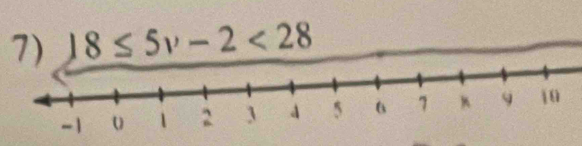 18≤ 5v-2<28</tex>