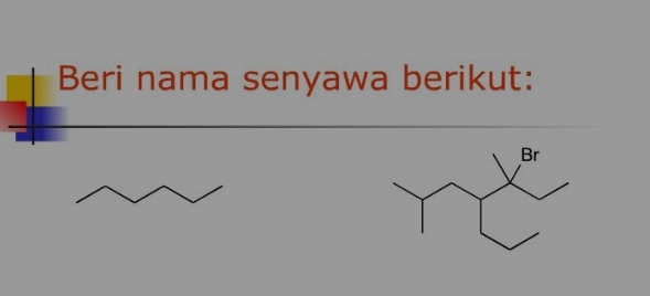 Beri nama senyawa berikut: