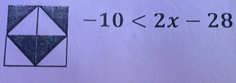 -10<2x-28</tex>