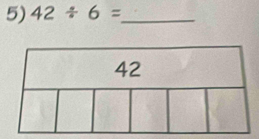 42/ 6= _