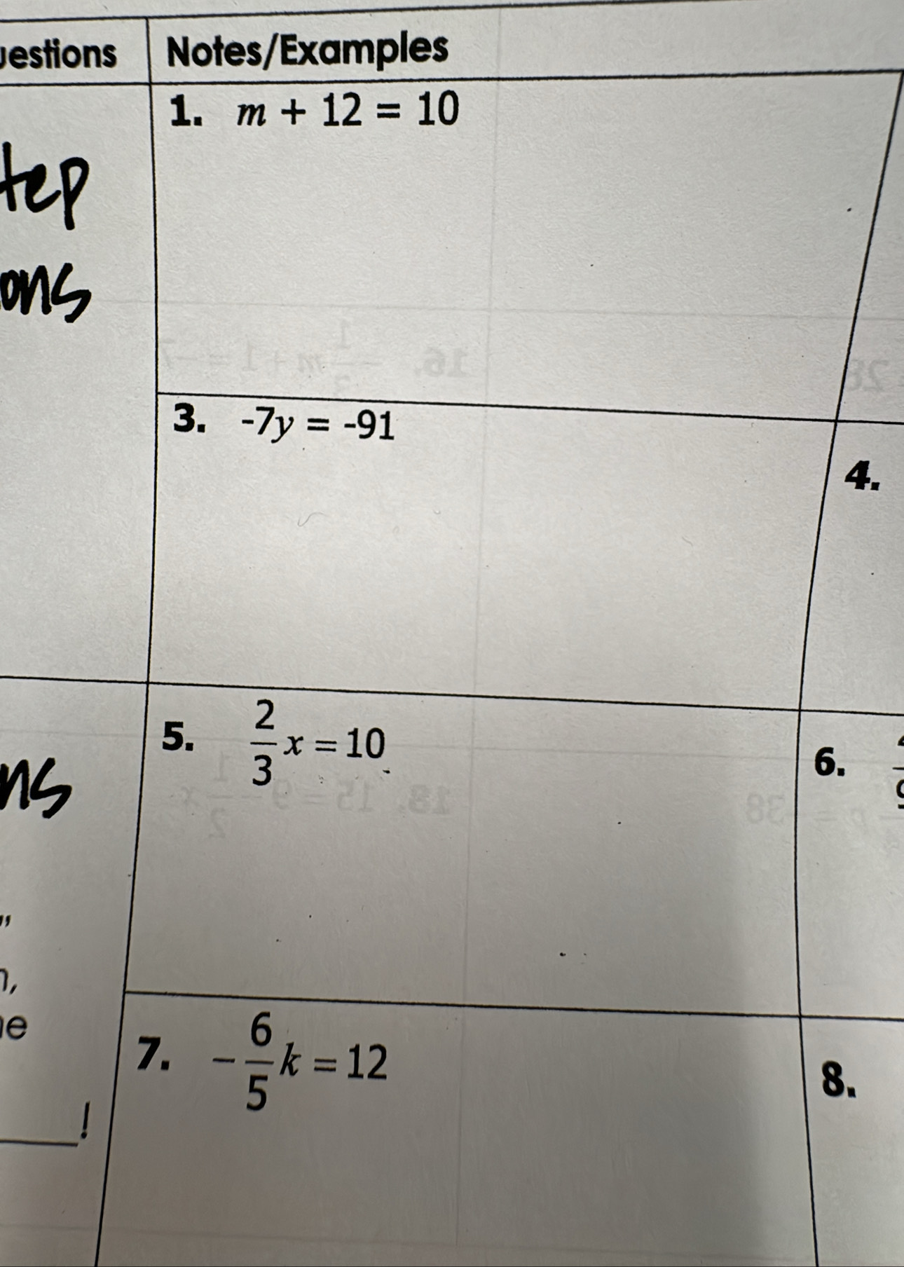 estion Notes/Examples
4.
frac 5.
1
e
.
_