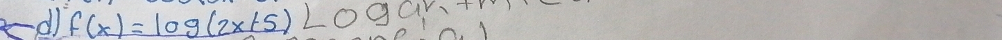 f(x)=log (2x+5)<09a^2+m