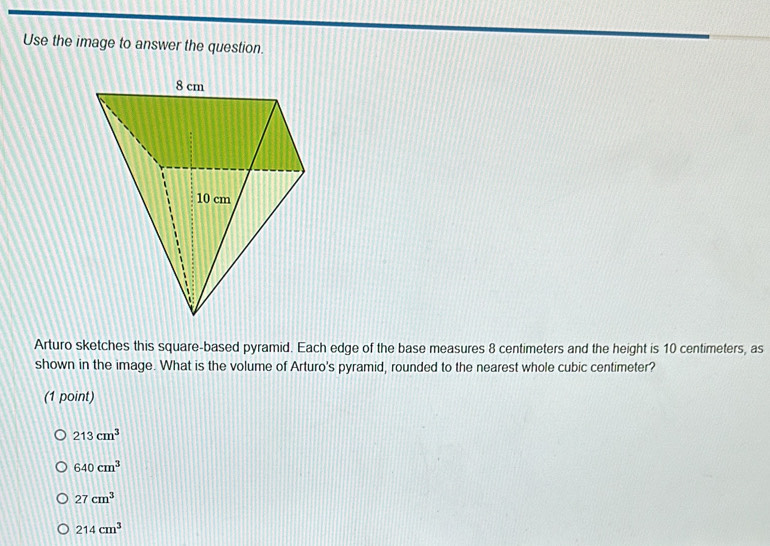 Solved: Use the image to answer the question. Arturo sketches this ...