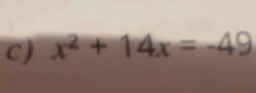 x^2+14x=-49