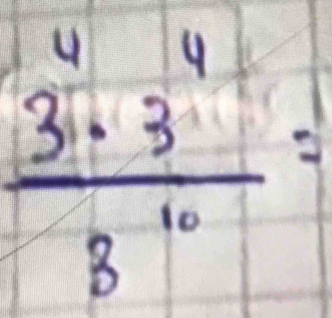  3^4· 3^9/8^(10) 