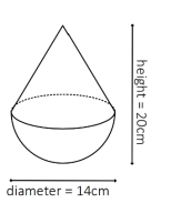 diameter =14cm