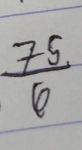 Solved: 75/6 [Math]