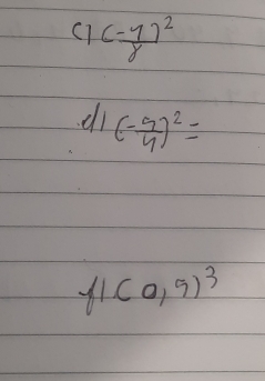 (1( (-1)/y )^2
di (- 9/4 )^2=
f1(0.9)^3